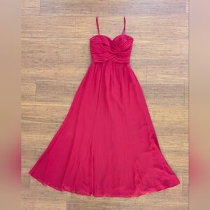 Camille La Vie Red Strapless Dress